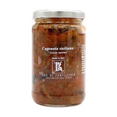 Caponata Siciliana Melanzane e Peperoni Kazzen 200 gr