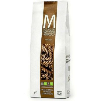 Vollkorn Fusilli Mancini Pastificio Agricolo 500 gr