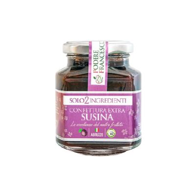 Extra Konfitüre von Pflaume Podere Francesco 220 gr