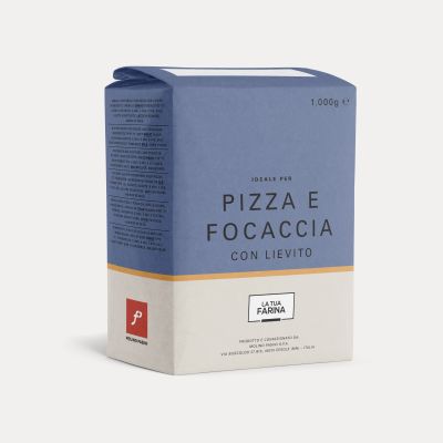 Molino Pasini Mehl für Pizza und Focaccia mit Hefe 1 kg