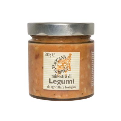 Toskanische Bio-Hülsenfrüchtesuppe 390 gr