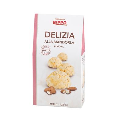 Amaretti morbidi alla Mandorla Rippa 120 gr
