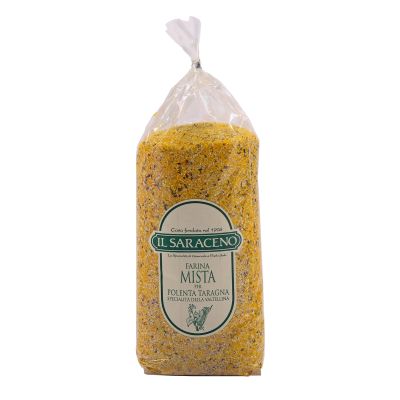 Farina di Mais per Polenta Taragna Il Saraceno Sala Cereali 500 g
