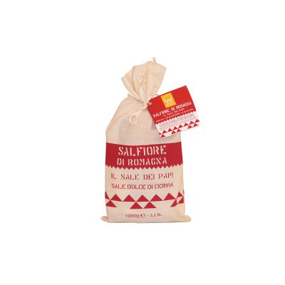 Salfiore di Romagna (mittelfeinkörniges Salz) Salina di Cervia 1000 gr