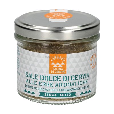 Cervia Salz mit aromatischen Kräutern für Fleisch - ohne Knoblauch Cervia Salz 100 gr