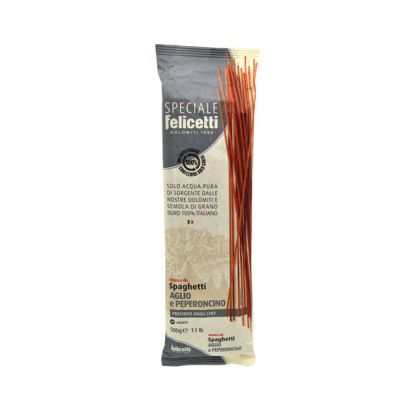 Spaghetti mit Knoblauch und Chili Felicetti 500 gr