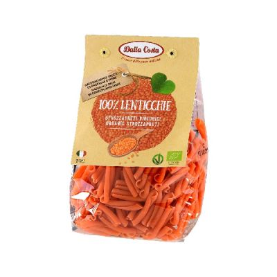 Strozzapreti 100% Rote Linsen Biologische Dalla Costa 250 gr