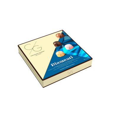 Gefüllte Schokoladenpralinenauswahl "Diamanti"  Cioccolato Gourmet gr 185