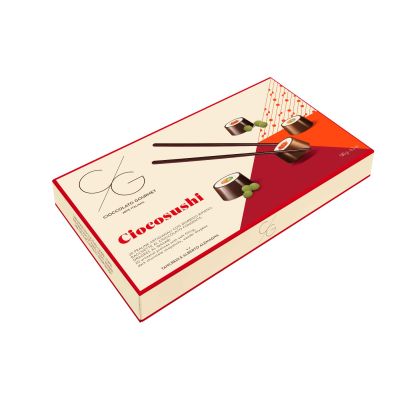 Ciocosushi Gefüllte Pralinen Gourmet-Schokolade gr 180