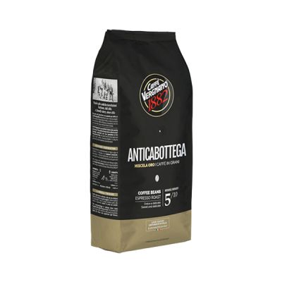 Kaffee Mischung Gold Arabica und Robusta Antica Bottega in Bohnen Caffè Vergnano 1882 1.000 gr