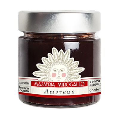 Confettura Extra di Amarene Masseria Mirogallo 250 gr