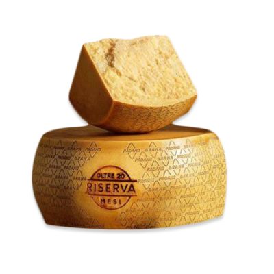 Spicchio di formaggio Grana Padano DOP stagionatura minima 30 mesi 1 kg circa Agroselezione