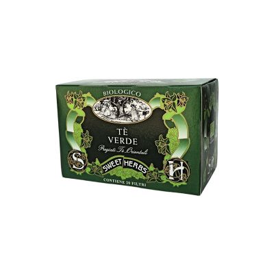 Tè Verde Biologico Sweet Herbs Brezzo 20 Filtri