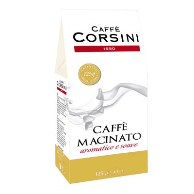 Caffe' Macinato Aromatico e Soave Corsini 125 gr
