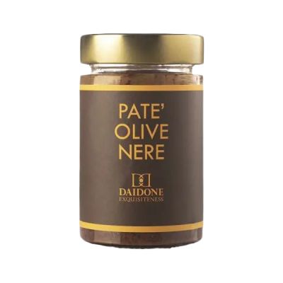 Paté di Olive Nere Daidone Sicilian Exquisiteness 180 gr