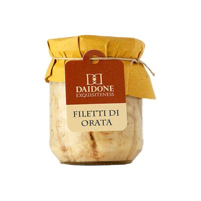 Filetti di Orata Daidone Sicilian Exquisiteness 200 gr