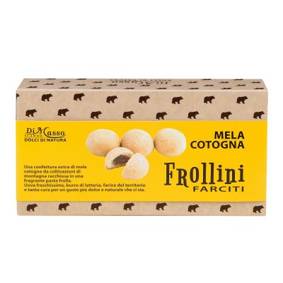 Frollini Farciti con Confettura di Mela Cotogna Di Masso gr 200