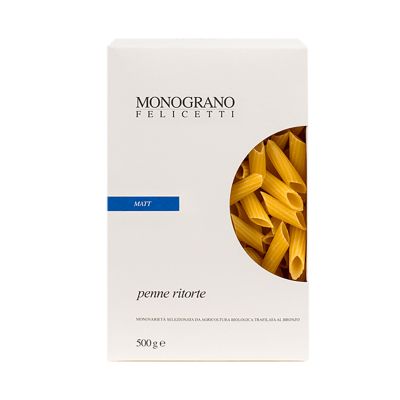 Penne Ritorte Biologiche Matt Monograno Felicetti 500 gr