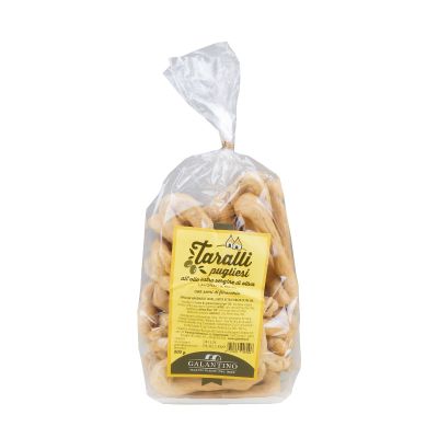 Taralli Pugliesi con Semi di Finocchio Frantoio Galantino 500 gr