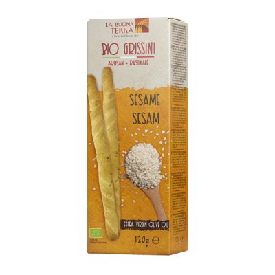 Grissini Biologici al Sesamo La Buona Terra 120 gr