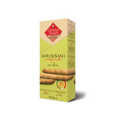 Grissini Artigianali con Olive Osteria Italia 120 g