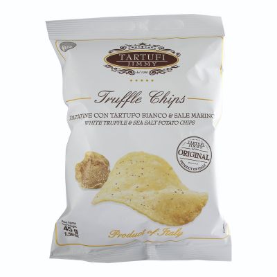 Truffle Chips con Tartufo Bianco e Sale Marino Jimmy Tartufi 45 gr