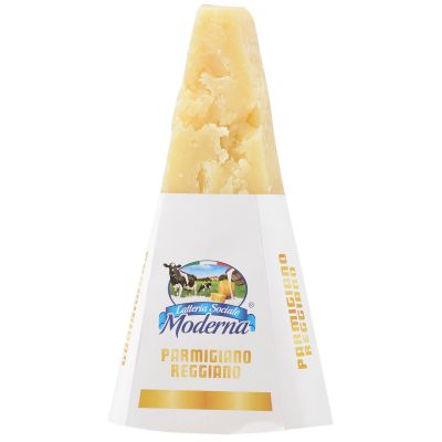 Spicchio di formaggio Parmigiano Reggiano stagionatura minima 36 mesi 200 gr