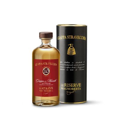 Grappa Stravecchia di Moscato invecchiata 10 anni - Le Riserve Magnoberta 70 cl