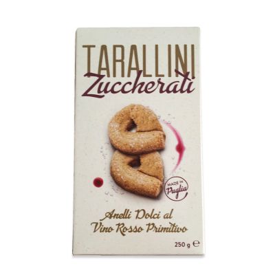 Tarallini al Vino Rosso Nenna Food 250 gr