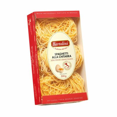 Spaghetti alla chitarra all'uovo Bartolini 500 gr