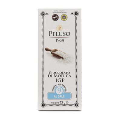 Cioccolato di Modica IGP al Sale Peluso 75 gr