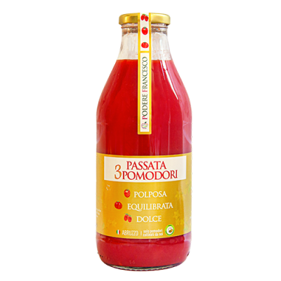 Passata 3 Pomodori Podere Francesco 500 gr