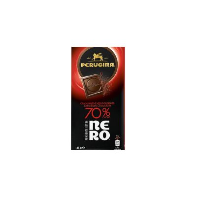 Tavoletta di cioccolato extra fondente 70% Perugina 85gr