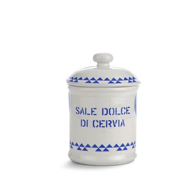 Sale Dolce BIO in Vaso di Ceramica Parco della Salina di Cervia 300 g