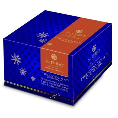 Panettone I Tre Cioccolati Sal De Riso gr 500