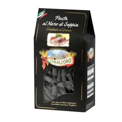 Maccheroncini al Nero di Seppia Tarall'Oro 250 gr