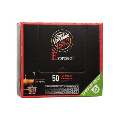 Espresso Cremoso Caffè Vergnano 1882 50 capsule