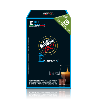 Espresso Decaffeinato Caffè Vergnano 1882 10 capsule