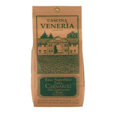 Riso Superfino Extra Carnaroli Cascina Veneria 500 gr