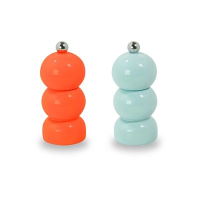 Set Macinapepe e Macinasale Color Corallo e Celeste Wd Lifestyle