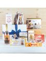 Christmas gift hamper with pandoro