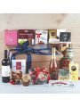 Weihnachtsgeschenkkorb mit Panettone