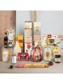 Weihnachtsgeschenkkorb mit Pandoro