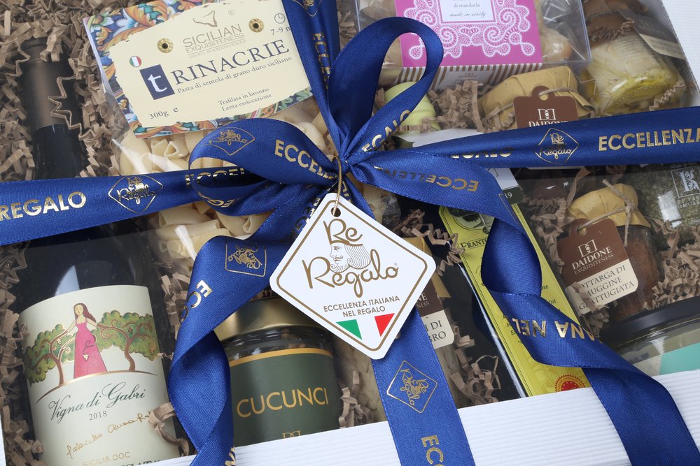 Box gastronomica come regalo per il capo
