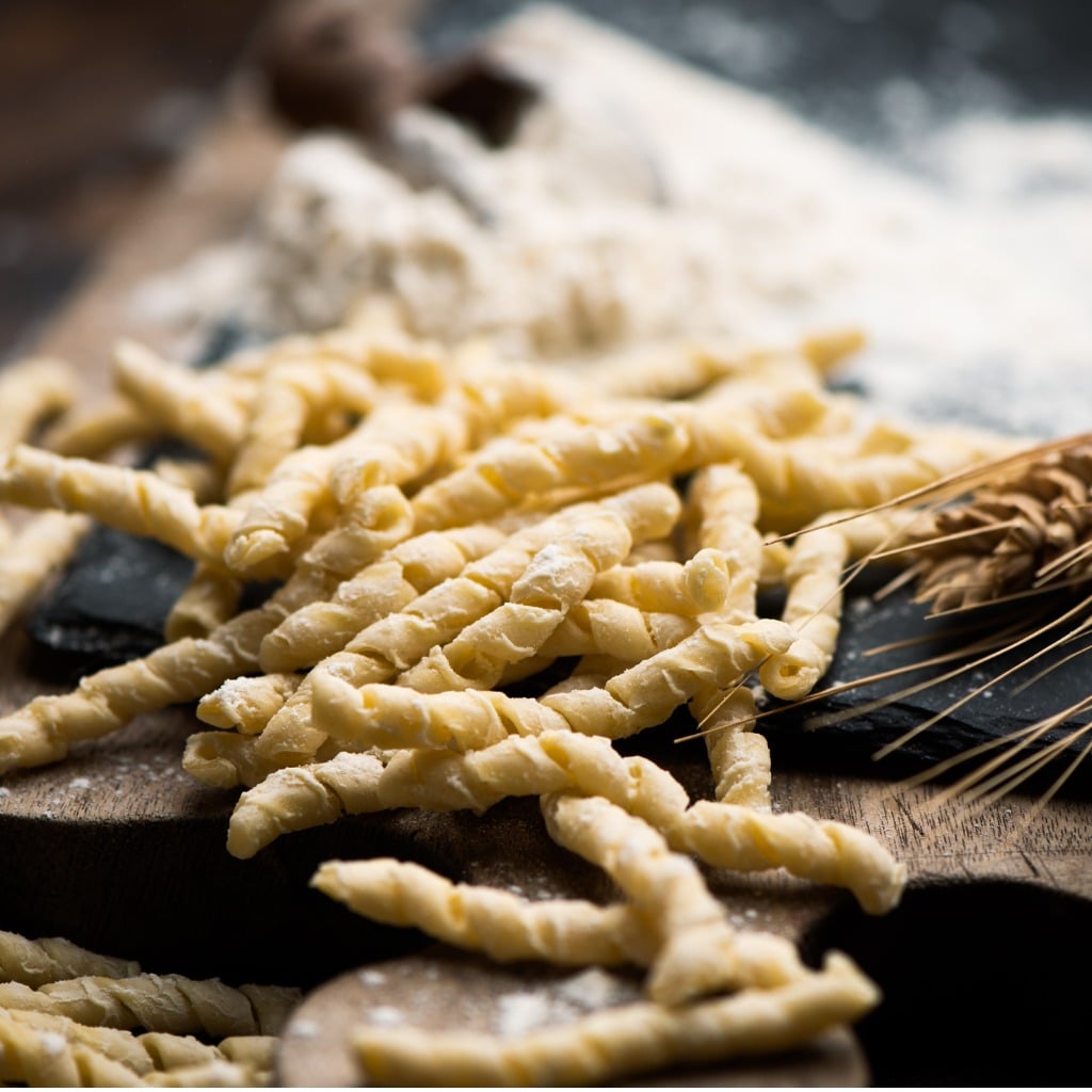 Busiate siciliane